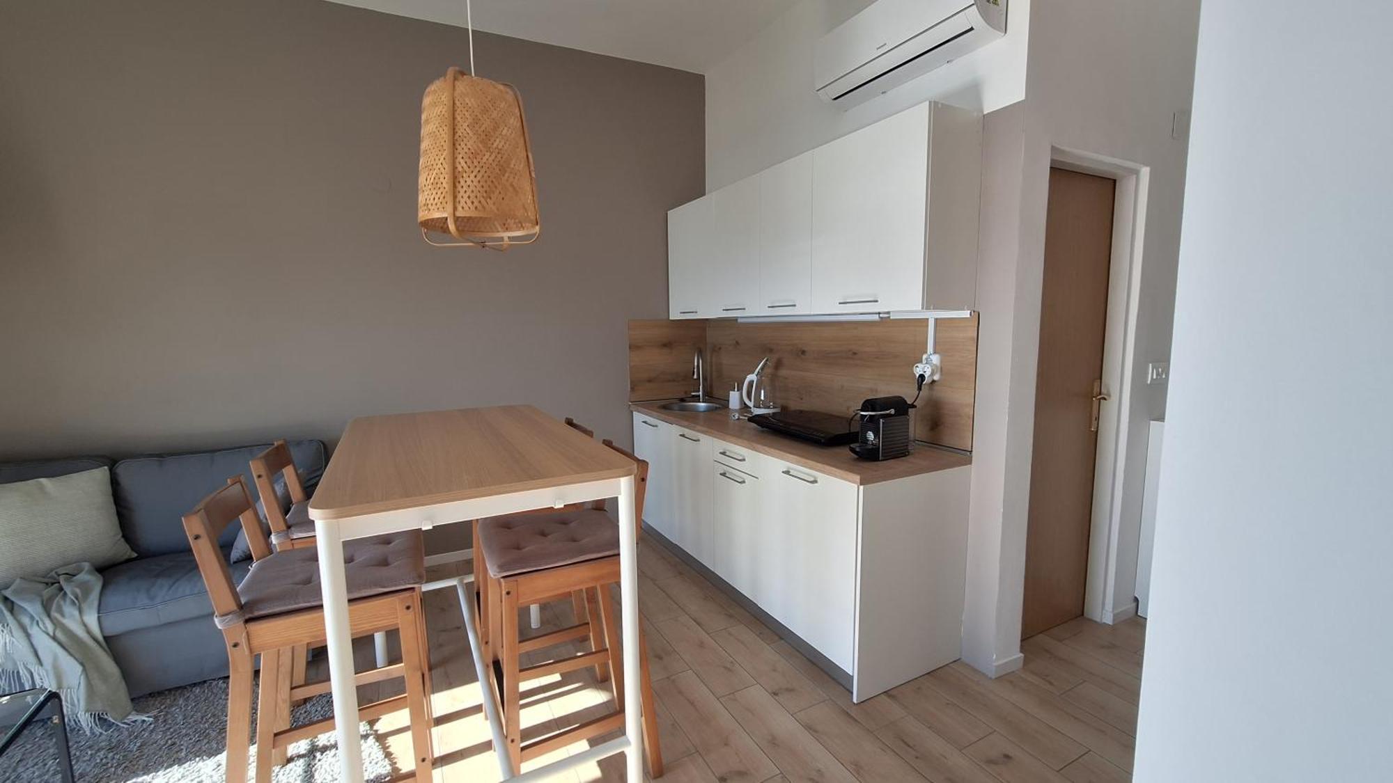 Ferienwohnung Mit 180° Meerblick Dobreć 外观 照片